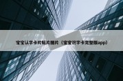 宝宝认字卡片贴片图片（宝宝识字卡完整版app）