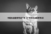 中医执业医师考试广州（广州市执业医师考试）
