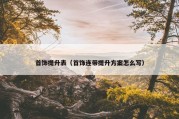 首饰提升表（首饰连带提升方案怎么写）