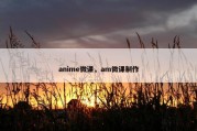 anime微课，am微课制作