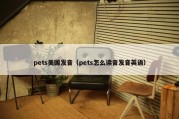 pets美国发音（pets怎么读音发音英语）