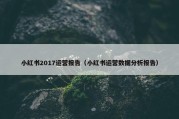 小红书2017运营报告（小红书运营数据分析报告）