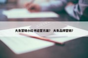 大鱼营销小红书运营方案？ 大鱼品牌营销？