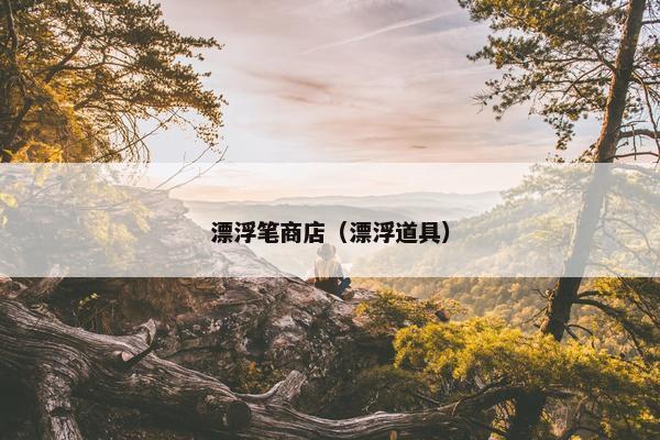 漂浮笔商店（漂浮道具）