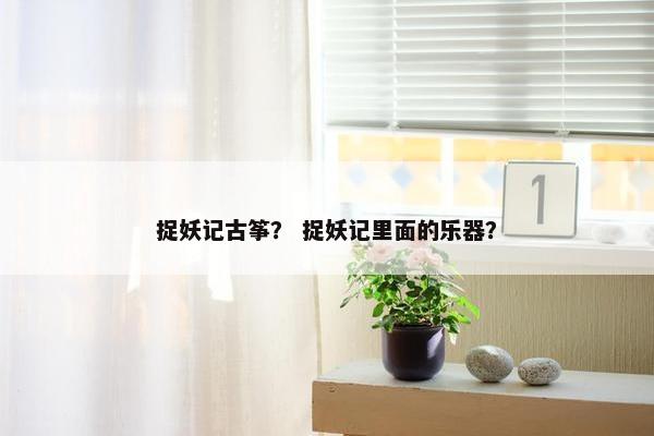 捉妖记古筝？ 捉妖记里面的乐器？