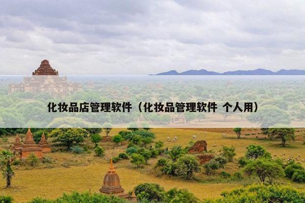 化妆品店管理软件(化妆品管理软件 个人用) 化妆品店管理软件(化妆品管理软件 个人用)