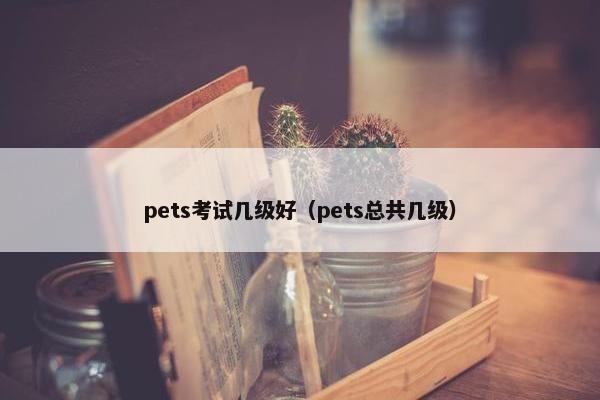 pets考试几级好(pets总共几级) pets考试几级好(pets总共几级)