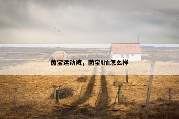 茵宝运动裤，茵宝t恤怎么样