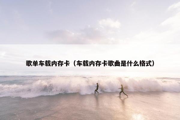 歌单车载内存卡（车载内存卡歌曲是什么格式）