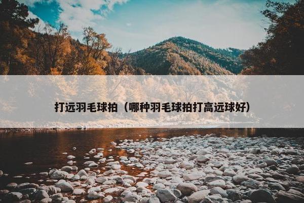 打远羽毛球拍(哪种羽毛球拍打高远球好) 打远羽毛球拍(哪种羽毛球拍打高远球好)