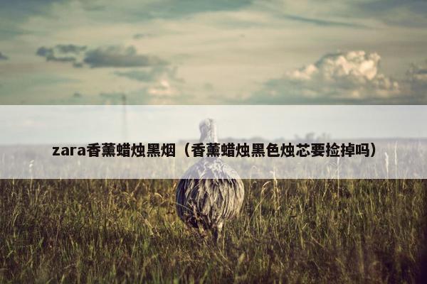 zara香薰蜡烛黑烟(香薰蜡烛黑色烛芯要捡掉吗) zara香薰蜡烛黑烟(香薰蜡烛黑色烛芯要捡掉吗)