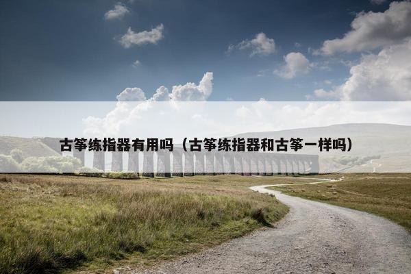 古筝练指器有用吗（古筝练指器和古筝一样吗）