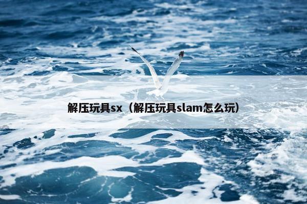 解压玩具sx（解压玩具slam怎么玩）