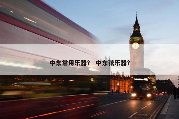 中东常用乐器？ 中东弦乐器？